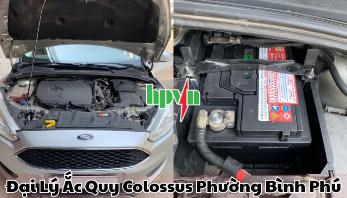 Cửa h&agrave;ng ắc quy Colossus phường B&igrave;nh Ph&uacute;