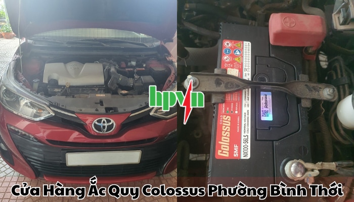 Cửa h&agrave;ng ắc quy Colossus phường B&igrave;nh Thới ch&iacute;nh h&atilde;ng