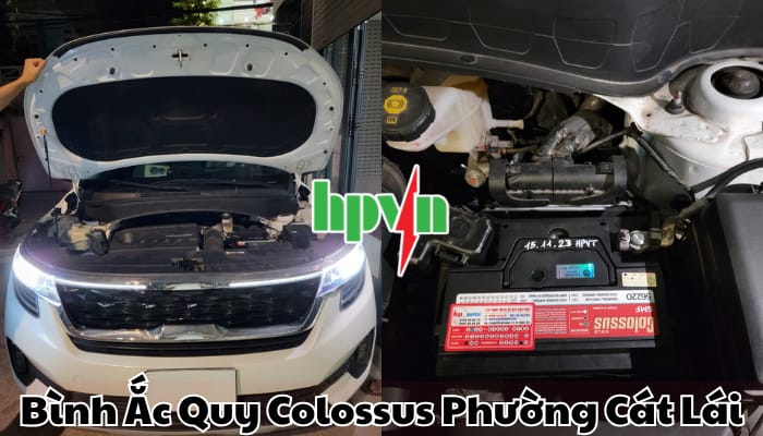 Thay b&igrave;nh ắc quy Colossus phường C&aacute;t L&aacute;i