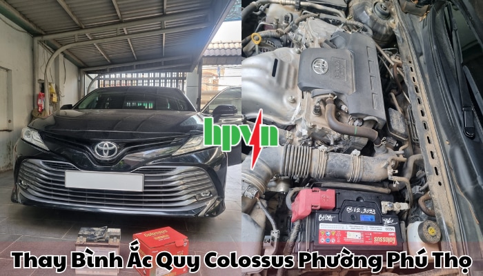 Đại l&yacute; ắc quy Colossus phường Ph&uacute; Thọ ch&iacute;nh h&atilde;ng
