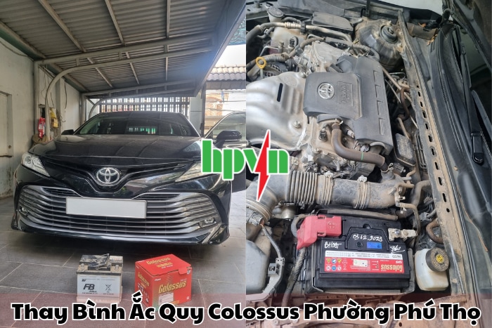 Đại Lý Bình Ắc Quy Colossus Phường Phú Thọ – Cam Kết Hàng Chính Hãng