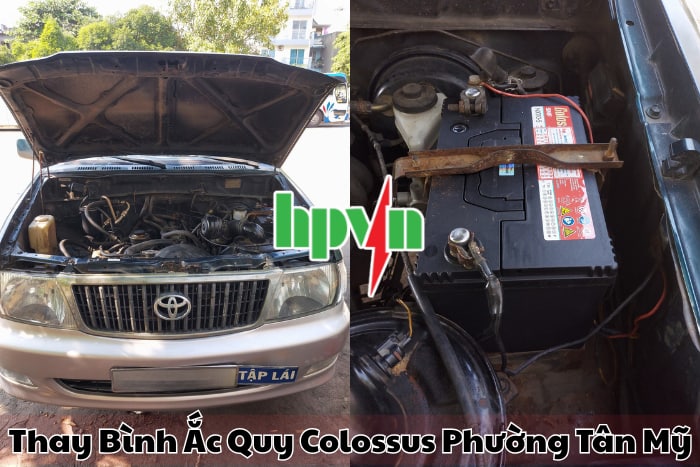 Ắc Quy Colossus Phường Tân Thuận – Date Chuẩn, Lắp Đặt Nhanh Chóng