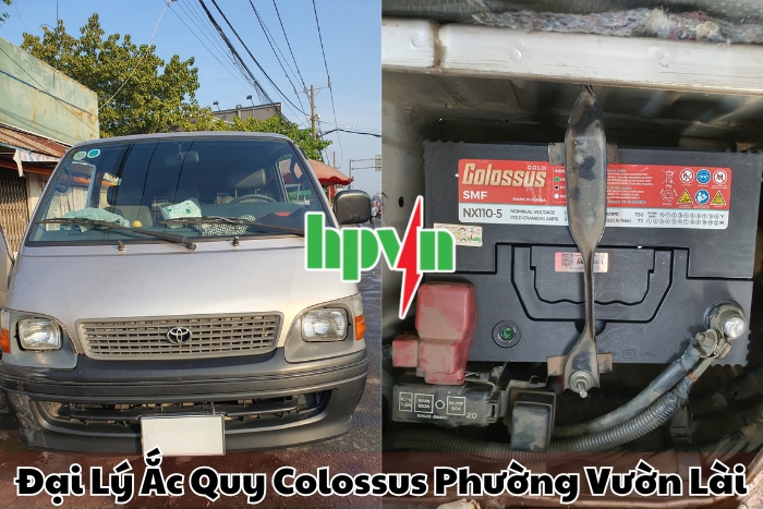 Ắc Quy Colossus Phường Vườn Lài – Chính Hãng, Date Mới, Giá Minh Bạch