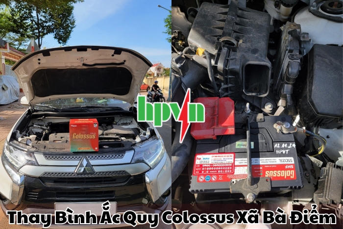 Thay Ắc Quy Colossus Xã Bà Điểm – Có Mặt Nhanh Chỉ 15–30 Phút