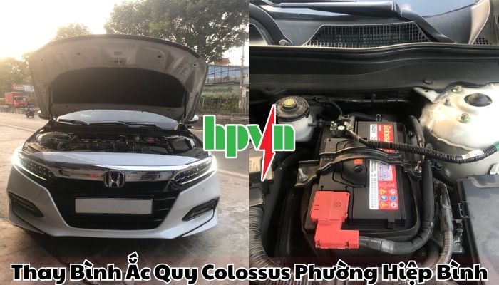 Cửa h&agrave;ng ắc quy Colossus phường Hiệp B&igrave;nh